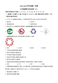 安徽省蚌埠市部分学校2024-2025学年九年级上学期期末化学试题（原卷版+解析版）