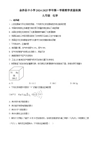 贵州省毕节市金沙县2024-2025学年九年级上学期1月期末化学试题（原卷版+解析版）