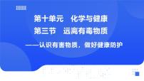 鲁教版（2024）九年级下册（2024）第三节 远离有毒物质试讲课课件ppt