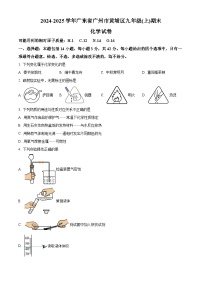 广东省广州市黄埔区2024-2025学年九年级上学期期末化学试题（原卷版+解析版）