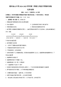 福建省福州市金山中学2024-2025学年九年级下学期开学化学试题（原卷版+解析版）
