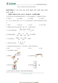 2024年山东省泰安市中考真题化学试卷(解析版)