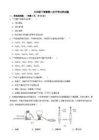 四川省达州市2025年九年级下学期第一次月考化学试题含答案