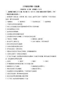 山东省潍坊市安丘城区2024-2025学年八年级下学期3月月考化学试题（原卷版+解析版）