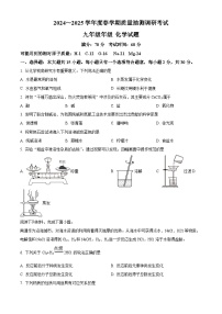 江苏省盐城市东台市第五教育联盟2024-2025学年九年级下学期3月月考化学试题（原卷版+解析版）