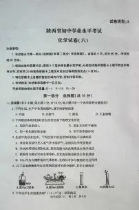 2025年陕西省初中学业水平化学试卷（六）及答案