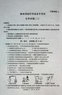 2025年陕西省初中学业水平化学试卷（三）及答案