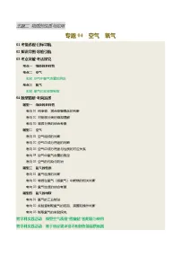 专题04 空气 氧气（讲义）-2025中考化学一轮复习讲义