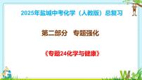 2025年盐城中考化学（人教版）总复习《第二部分+专题24+化学与健康》课件