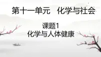初中化学人教版（2024）九年级下册（2024）化学与人体健康示范课课件ppt