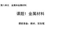初中化学人教版（2024）九年级下册（2024）金属材料多媒体教学ppt课件
