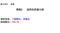 初中化学人教版（2024）九年级下册（2024）溶质的质量分数说课课件ppt