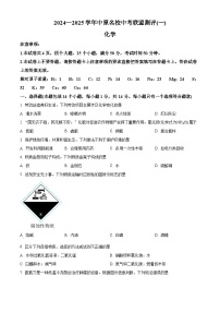 2025年河南省洛阳市洛宁县中考一模化学试题（原卷版+解析版）