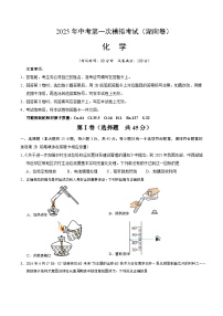 2025年中考第一次模拟考试卷：化学（湖南卷）（原卷版）