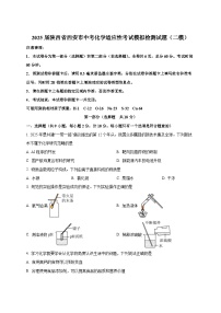 2025届陕西省西安市中考化学适应性考试模拟检测试题（二模）附答案