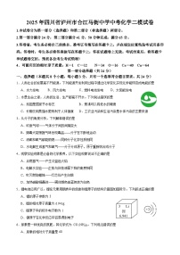 2025年四川省合江县马街中学校中考二模化学试题