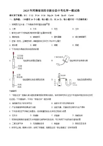 2025年河南省洛阳市新安县中考一模化学试题（原卷版+解析版）
