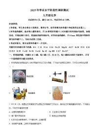 2025年山东省济南市槐荫区中考一模化学试题（原卷版+解析版）