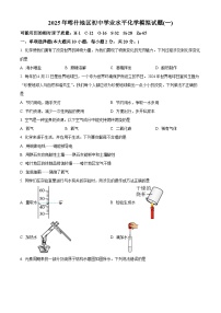 2025年新疆维吾尔自治区喀什地区中考一模化学试题（原卷版+解析版）