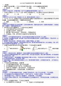 2025年辽宁省铁岭市中考一模化学试题(答案版)