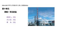 初中化学人教版（2024）九年级下册（2024）常见的盐课文ppt课件