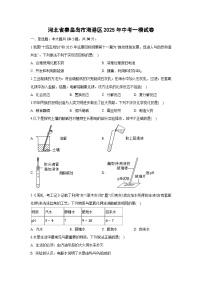 河北省秦皇岛市海港区2025年中考一模化学试卷（解析版）
