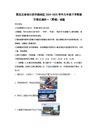 黑龙江省哈尔滨市南岗区2024-2025学年九年级下学期复习情况调研一（零模）化学试卷（解析版）