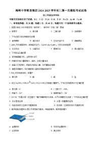 2025年江苏省扬州市梅岭集团中考一模化学试题