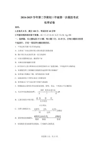 2025届广东省珠海市中考（一模）化学检测试题2（含解析）