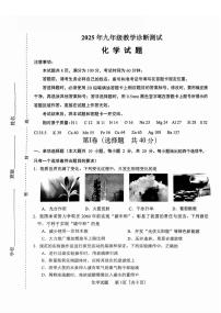 2025年济南市天桥区中考一模化学试题及其答案