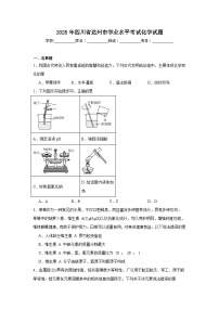 2025年四川省达州市初中学业水平考试化学试题（附答案解析）