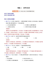 2025年中考化学真题分类汇编(广东专用)专题14化学与生活(第01期)(学生版+解析)