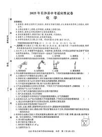 2025年湖南省长沙市长沙县中考适应性化学试卷（中考模拟）