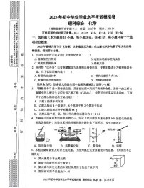 2025年湖南省娄底市娄星区中考模拟化学试卷（中考模拟）