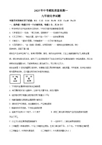 2025年江苏省徐州市沛县五中集团联盟学区中考一模化学试题（中考模拟）