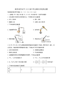 陕西省西安市2025届中考五模化学检测试题（附答案）