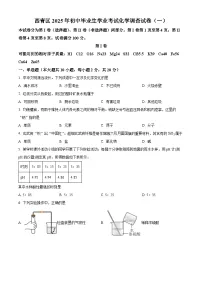 2025年天津市西青区中考一模化学试题（原卷版+解析版）（中考模拟）