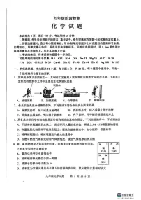 2025年济南市长清区初三化学二模试题及其答案(1)
