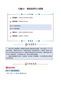 2025年中考化学答题技巧与模式(通用版)专题07物质的转化与推断(学生版+解析)特训