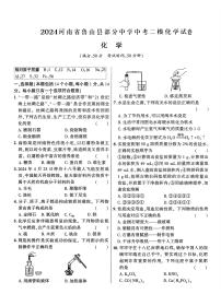 2024年河南省平顶山市鲁山县部分中学中考二模化学试卷（中考模拟）