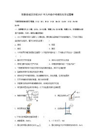 2025年湖北省黄石市阳新县城区四校中考模拟考试化学试题（中考模拟）