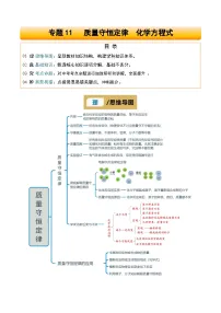专题11 质量守恒定律 化学方程式试卷（原卷+解析）-2025年中考化学一轮复习知识清单