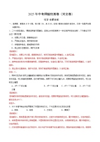 2025年中考押题预测卷：化学（河北卷）（解析卷）