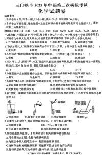 2025年河南省三门峡市中考二模化学试卷含答案