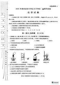 2025年陕西省榆林佳县初中学业水平考试临考冲刺卷化学试题（中考模拟）