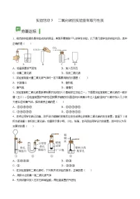 初中化学人教版（2024）九年级上册（2024）二氧化碳的实验室制取与性质当堂检测题