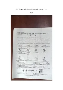 2025年江西省九江市中考模拟预测化学试题（中考模拟）