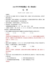 化学（陕西卷）-【试题猜想】2025年中考考前最后一卷（考试版+全解全析版）