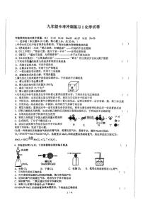 2025年江苏省徐州市沛县五中联盟学区中考模拟预测化学试题（中考模拟）