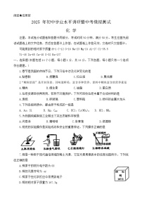 2025年河南省鹤壁市淇滨区初中学业水平调研暨中考模拟测试化学试卷（中考模拟）